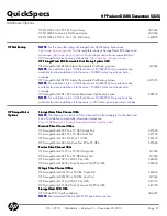 Preview for 31 page of HP ProLiant DL580 G5 Quickspecs