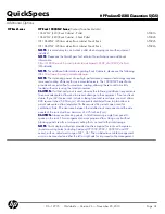 Preview for 34 page of HP ProLiant DL580 G5 Quickspecs