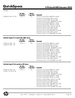 Preview for 45 page of HP ProLiant DL580 G5 Quickspecs