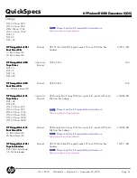 Preview for 47 page of HP ProLiant DL580 G5 Quickspecs