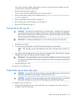Preview for 25 page of HP ProLiant DL580 Gen8 Maintenance And Service Manual