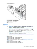 Preview for 52 page of HP ProLiant DL580 Gen8 Maintenance And Service Manual