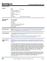 Preview for 6 page of HP ProLiant DL585 Generation 7 Quickspecs