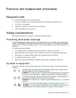 Preview for 24 page of HP ProLiant DL60 Gen9 Maintenance And Service Manual