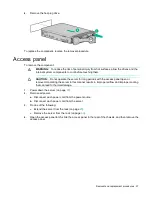 Preview for 37 page of HP ProLiant DL60 Gen9 Maintenance And Service Manual