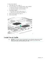 Preview for 20 page of HP ProLiant DL60 Gen9 User Manual