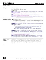 Preview for 7 page of HP ProLiant DL740 Quickspecs