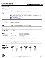 Preview for 3 page of HP ProLiant DL785 Generation 6 (G6) Quickspecs