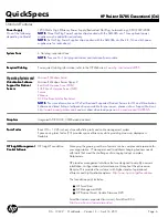 Preview for 6 page of HP ProLiant DL785 Generation 6 (G6) Quickspecs