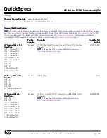 Preview for 38 page of HP ProLiant DL785 Generation 6 (G6) Quickspecs