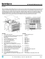 Preview for 1 page of HP ProLiant DL980 Specification