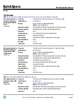 Preview for 9 page of HP ProLiant MicroServer Specifications