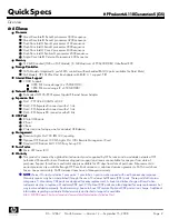 Предварительный просмотр 2 страницы HP ProLiant ML110 G5 Quickspecs