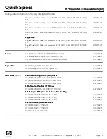 Предварительный просмотр 14 страницы HP ProLiant ML110 G5 Quickspecs