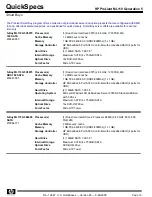 Preview for 10 page of HP ProLiant ML110 Generation 5 Quickspecs