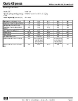 Preview for 23 page of HP ProLiant ML110 Generation 5 Quickspecs