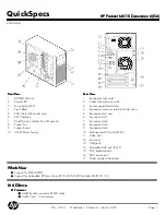 Preview for 1 page of HP ProLiant ML110 Generation 6 (G6) Quickspecs