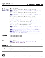 Preview for 3 page of HP ProLiant ML110 Generation 6 (G6) Quickspecs