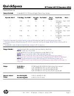 Preview for 4 page of HP ProLiant ML110 Generation 6 (G6) Quickspecs