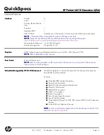 Preview for 5 page of HP ProLiant ML110 Generation 6 (G6) Quickspecs