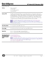 Preview for 7 page of HP ProLiant ML110 Generation 6 (G6) Quickspecs