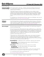 Preview for 8 page of HP ProLiant ML110 Generation 6 (G6) Quickspecs