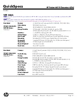 Preview for 10 page of HP ProLiant ML110 Generation 6 (G6) Quickspecs