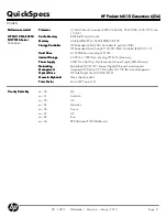 Preview for 11 page of HP ProLiant ML110 Generation 6 (G6) Quickspecs