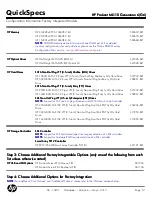 Preview for 13 page of HP ProLiant ML110 Generation 6 (G6) Quickspecs