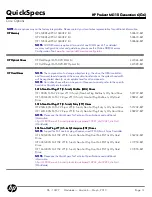 Preview for 14 page of HP ProLiant ML110 Generation 6 (G6) Quickspecs