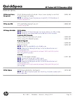 Preview for 16 page of HP ProLiant ML110 Generation 6 (G6) Quickspecs