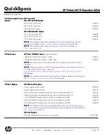 Preview for 18 page of HP ProLiant ML110 Generation 6 (G6) Quickspecs