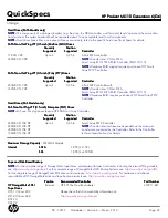 Preview for 22 page of HP ProLiant ML110 Generation 6 (G6) Quickspecs