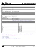 Preview for 26 page of HP ProLiant ML110 Generation 6 (G6) Quickspecs