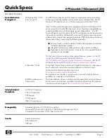 Preview for 6 page of HP ProLiant ML115 G5 Quickspecs