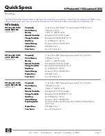 Preview for 9 page of HP ProLiant ML115 G5 Quickspecs