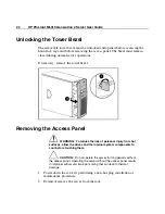 Предварительный просмотр 22 страницы HP ProLiant ML310 Generation 5p User Manual