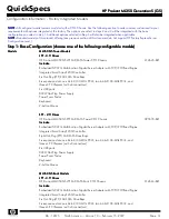 Preview for 14 page of HP ProLiant ML350 Generation 5 (G5) Quickspecs