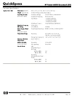 Preview for 41 page of HP ProLiant ML350 Generation 5 (G5) Quickspecs