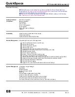 Preview for 8 page of HP ProLiant ML350 Generation 5 Specification