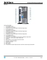 Предварительный просмотр 2 страницы HP ProLiant ML350 Generation9 Quickspecs