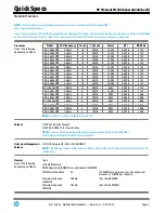 Предварительный просмотр 4 страницы HP ProLiant ML350 Generation9 Quickspecs