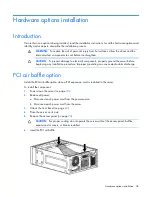 Preview for 38 page of HP ProLiant ML350e Gen8 User Manual