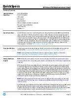 Preview for 8 page of HP ProLiant ML350p Specification