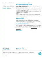 Предварительный просмотр 4 страницы HP ProLiant SL2500 Gen8 Datasheet