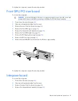 Preview for 41 page of HP ProLiant SL250s Gen8 Maintenance And Service Manual