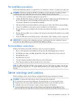 Preview for 25 page of HP ProLiant SL2x170z - G6 Server Maintenance And Service Manual