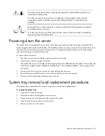 Preview for 29 page of HP ProLiant SL335s G7 Maintenance And Service Manual