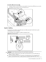 Предварительный просмотр 52 страницы HP ProLiant SL390s G7 2U Maintenance And Service Manual