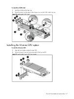 Предварительный просмотр 67 страницы HP ProLiant SL390s G7 2U Maintenance And Service Manual